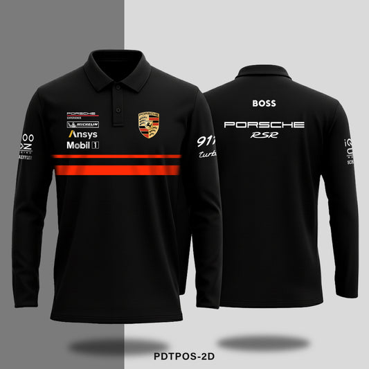 Porsche Motorsports - Long-sleeve polo