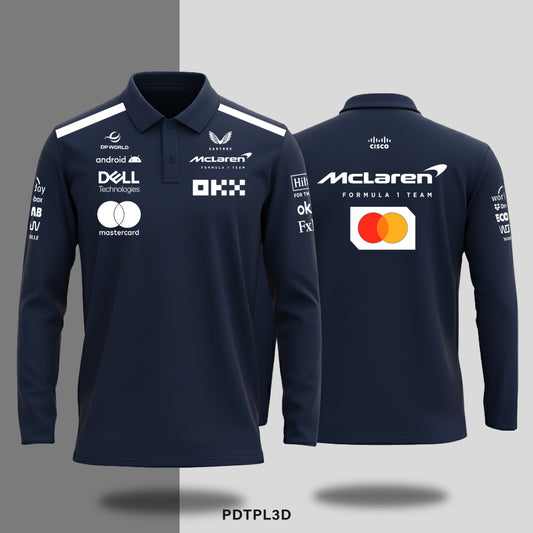 Mc Laren - Long-sleeve polo