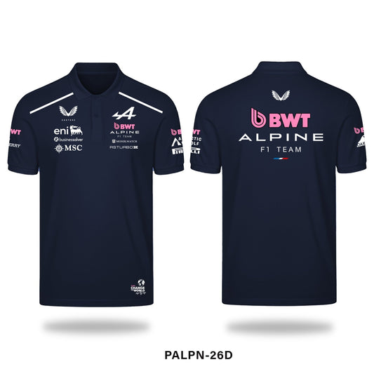 New - Alpine F1 Racing 2026 Polo Shirt - Shift & Drift