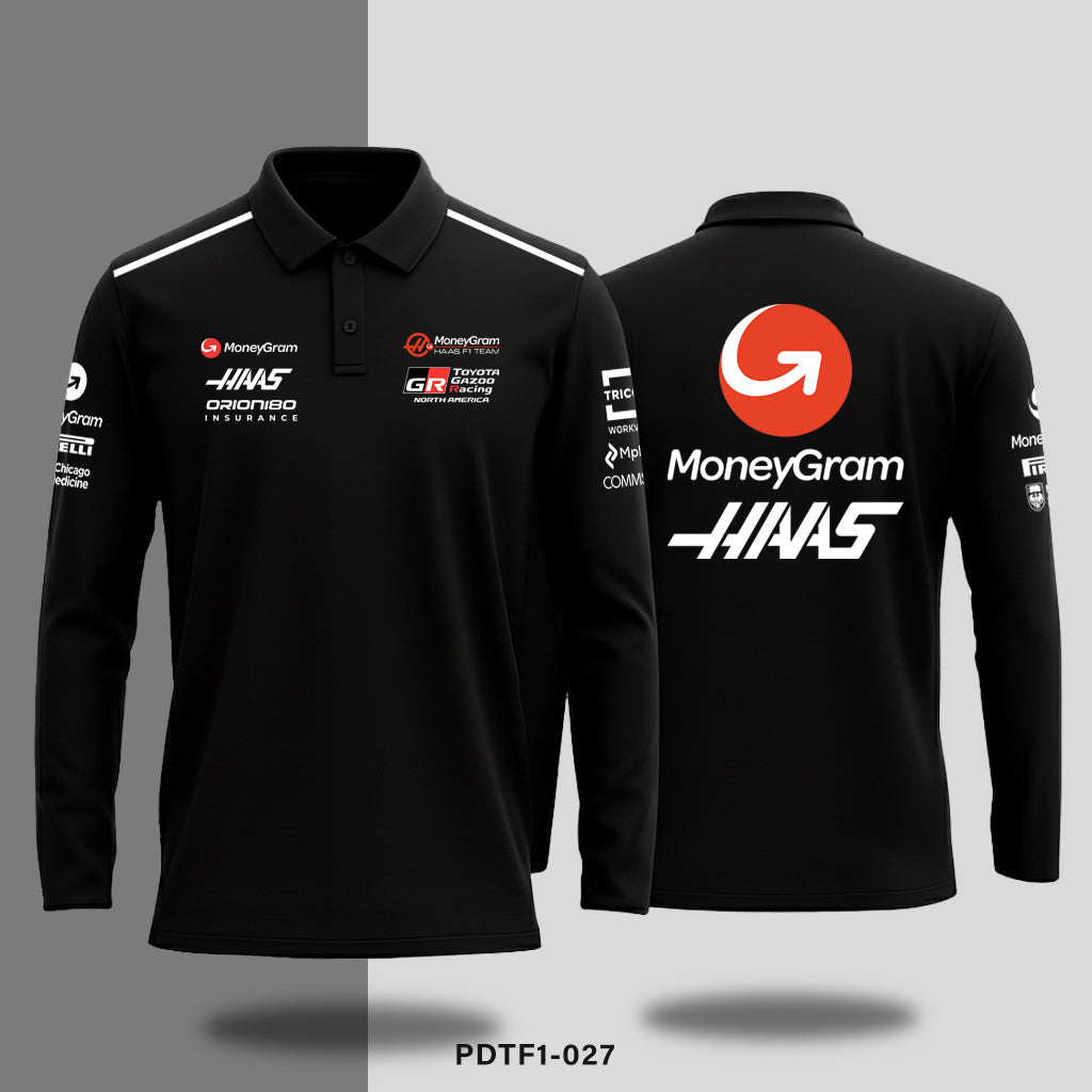 HAAS F1 Team - Long-sleeve polo