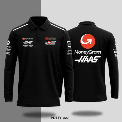 HAAS F1 Team - Long-sleeve polo