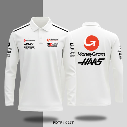 HAAS F1 Team - Long-sleeve polo