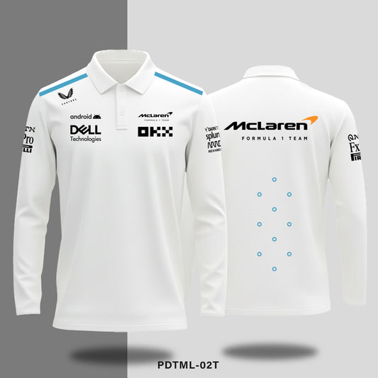 McLaren F1 Racing- Long-sleeve polo