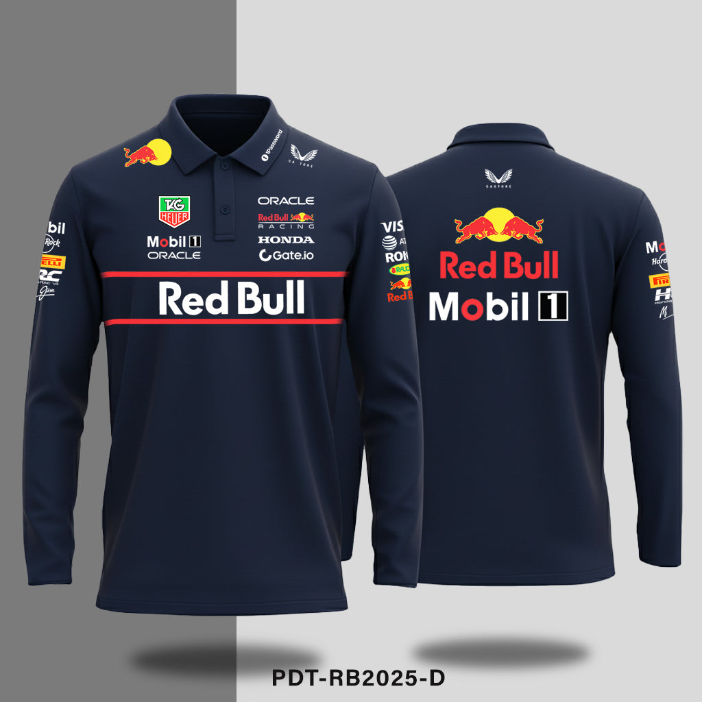 Red Bull 2025 - Formula_one - Long-sleeve polo