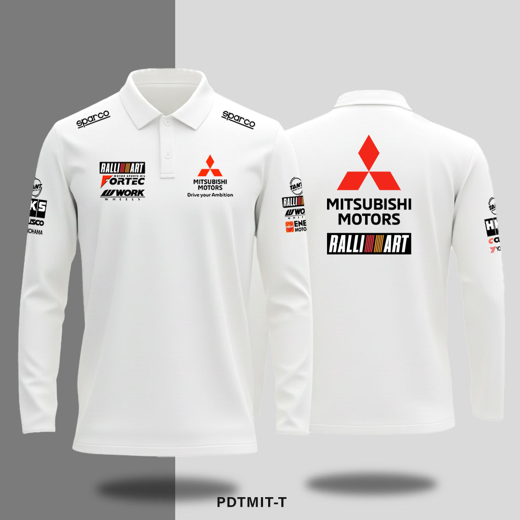 Mitsubishi - Motorsports - Long-sleeve polo