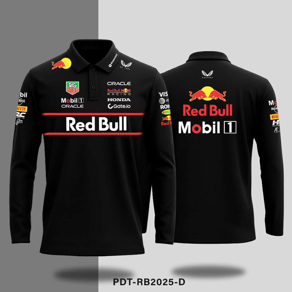 Red Bull 2025 - Formula_one - Long-sleeve polo