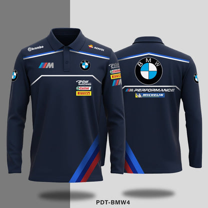 BMW Motorsports - Long - sleeve polo - Shift & Drift