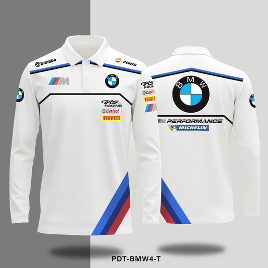 BMW Motorsports - Long - sleeve polo - Shift & Drift