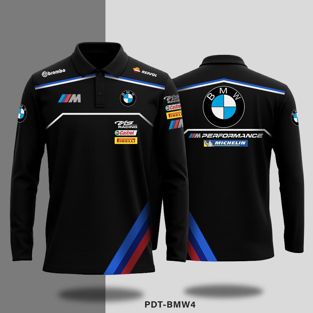 BMW Motorsports - Long - sleeve polo - Shift & Drift