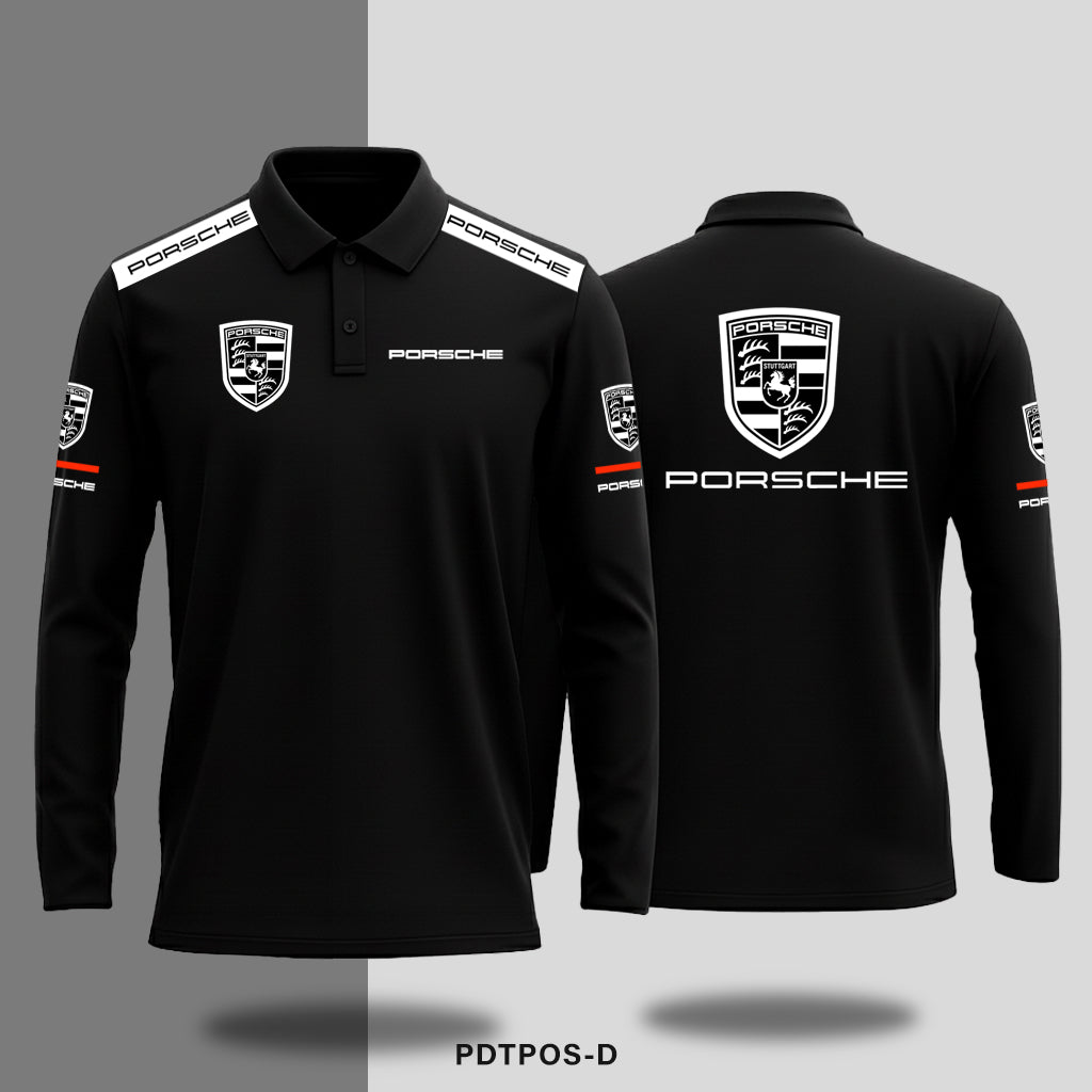 Porsche  Motorsports  - Long-sleeve polo