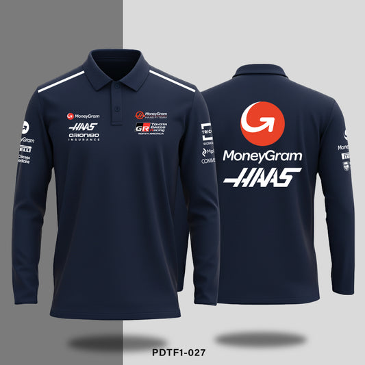 HAAS F1 Team - Long-sleeve polo