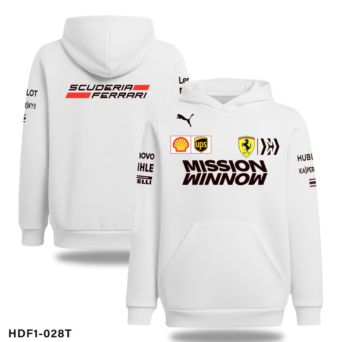 Ferrari F1 Racing Hoodie - Shift & Drift