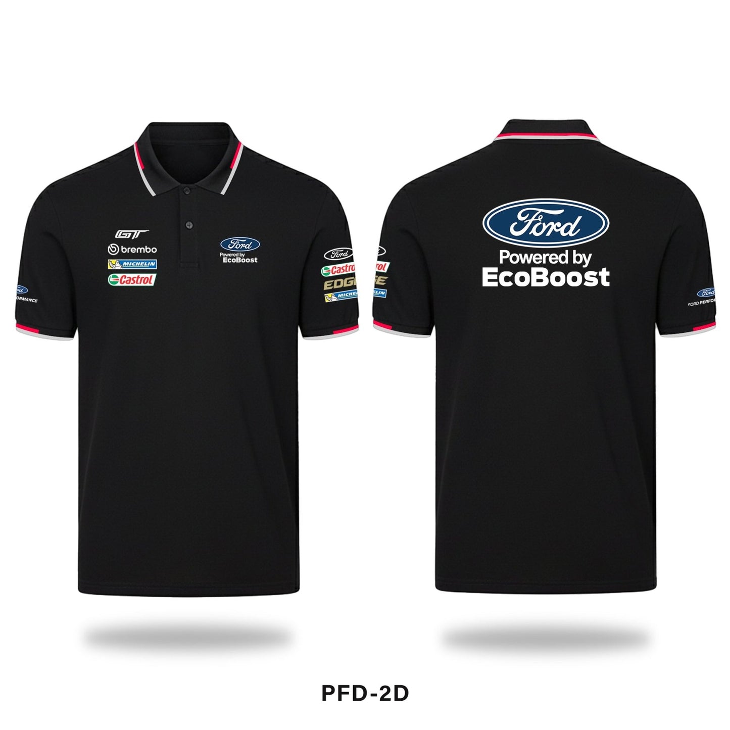Ford Motorsports - Polo Shirt - Shift & Drift