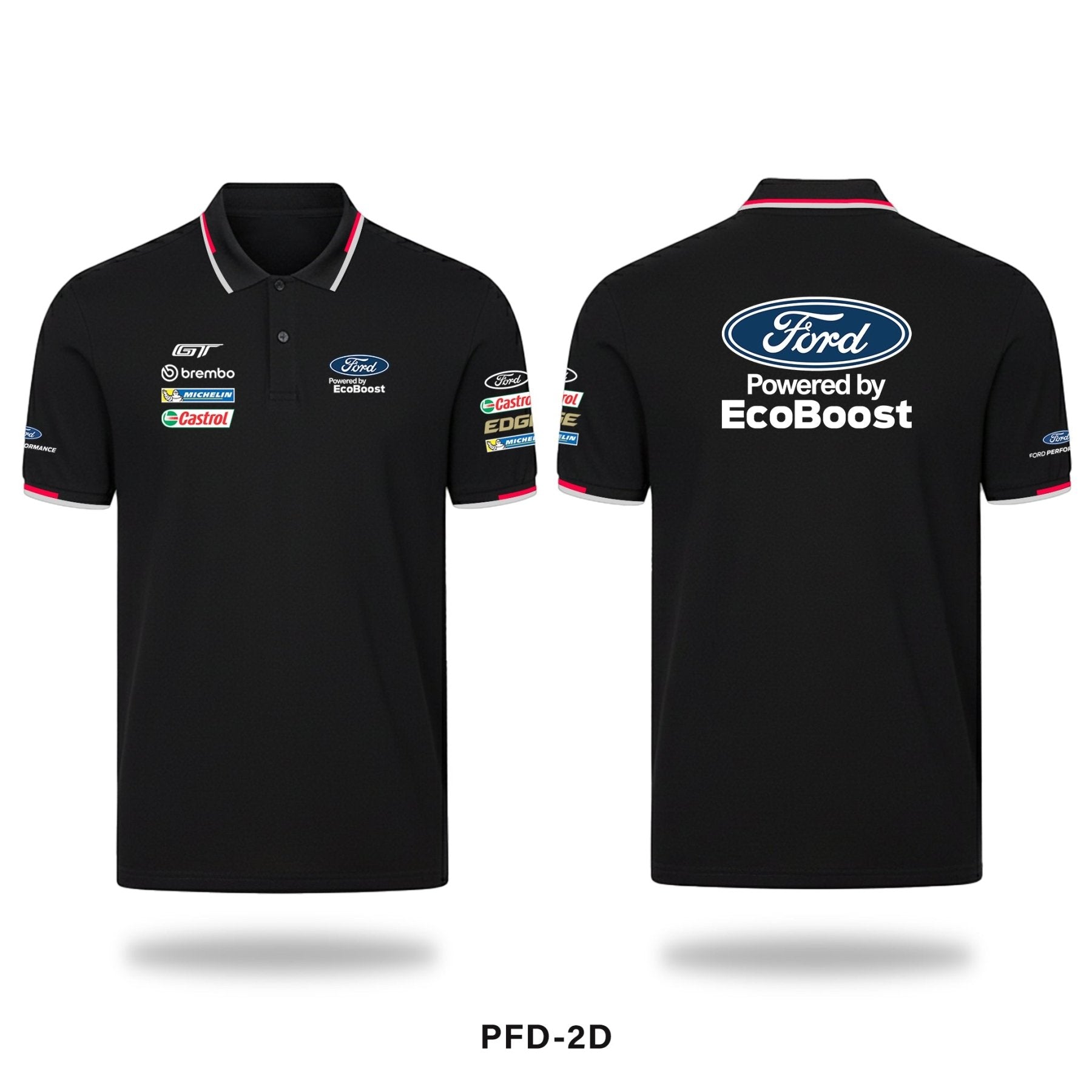 Ford Motorsports - Polo Shirt - Shift & Drift