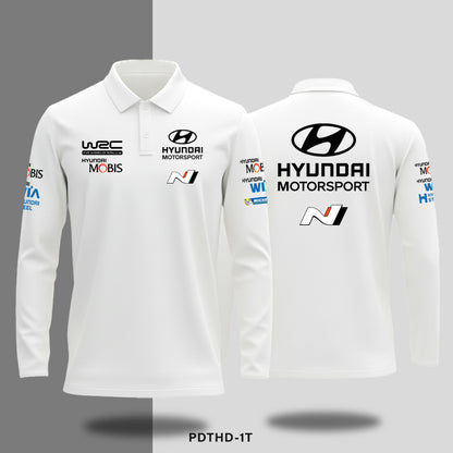 Hyundai  Motorsports  - Long-sleeve polo