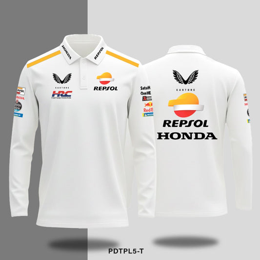 Honda Repsol - Long - sleeve polo - Shift & Drift