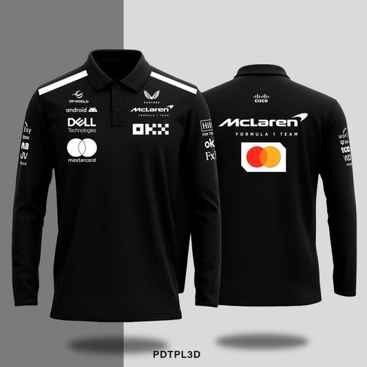 Mc Laren - Long - sleeve polo - Shift & Drift