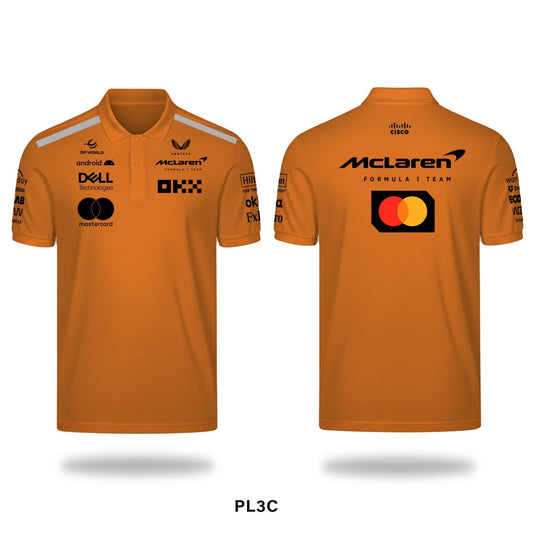 McLaren F1 2025 Polo Shirt - Shift & Drift