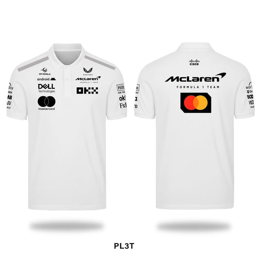McLaren F1 2025 Polo Shirt - Shift & Drift