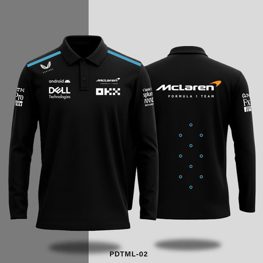 McLaren F1 Racing - Long - sleeve polo - Shift & Drift