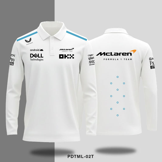 McLaren F1 Racing - Long - sleeve polo - Shift & Drift