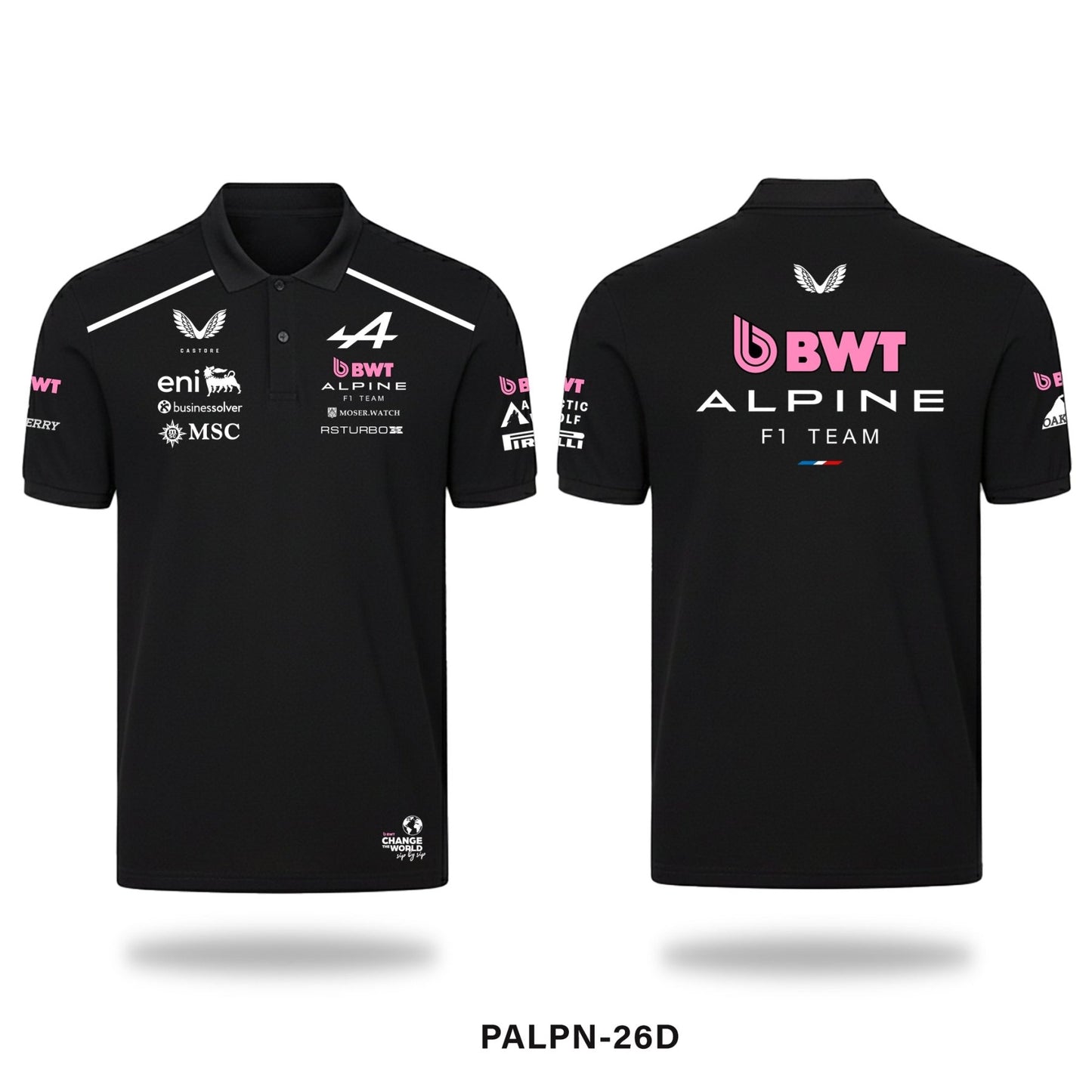 New - Alpine F1 Racing 2026 Polo Shirt - Shift & Drift