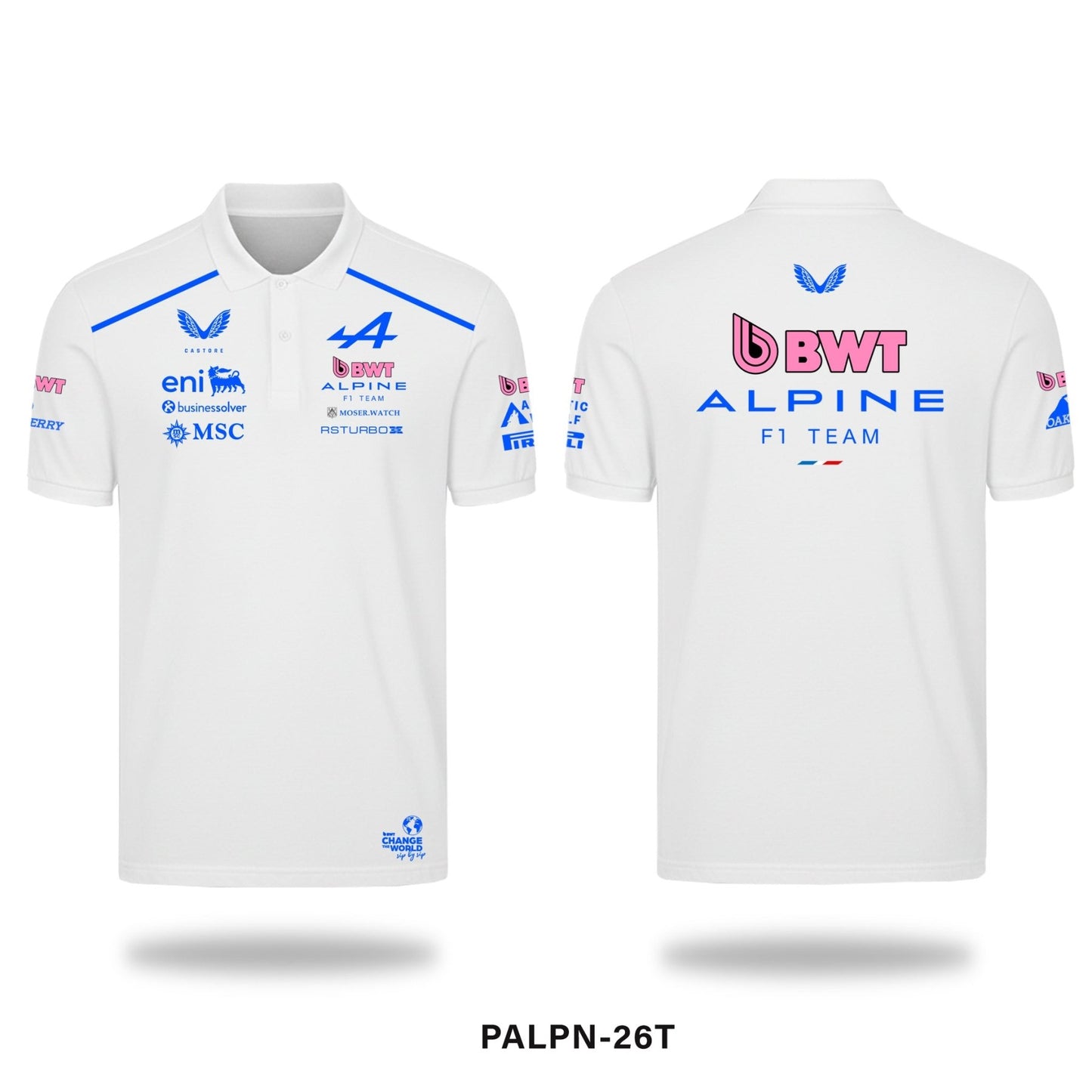 New - Alpine F1 Racing 2026 Polo Shirt - Shift & Drift