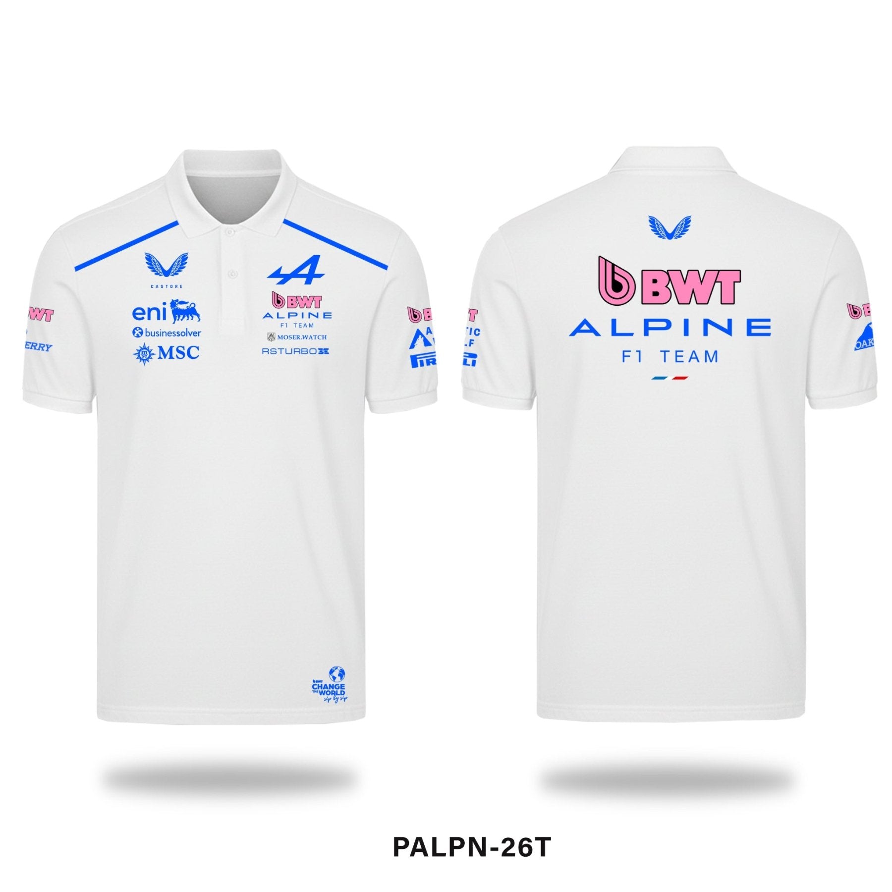 New - Alpine F1 Racing 2026 Polo Shirt - Shift & Drift
