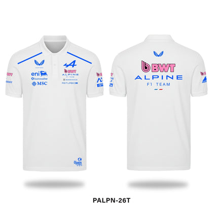 New - Alpine F1 Racing 2026 Polo Shirt - Shift & Drift