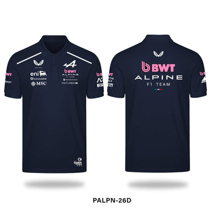 New - Alpine F1 Racing 2026 Polo Shirt - Shift & Drift