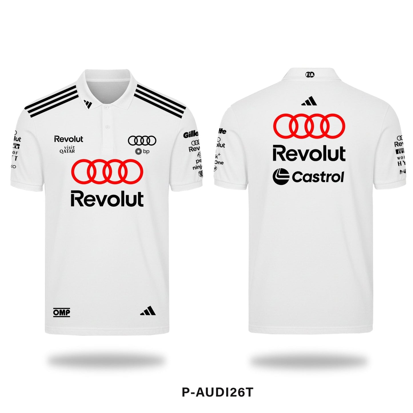New - Audi F1 2026 - Polo Shirt - Shift & Drift