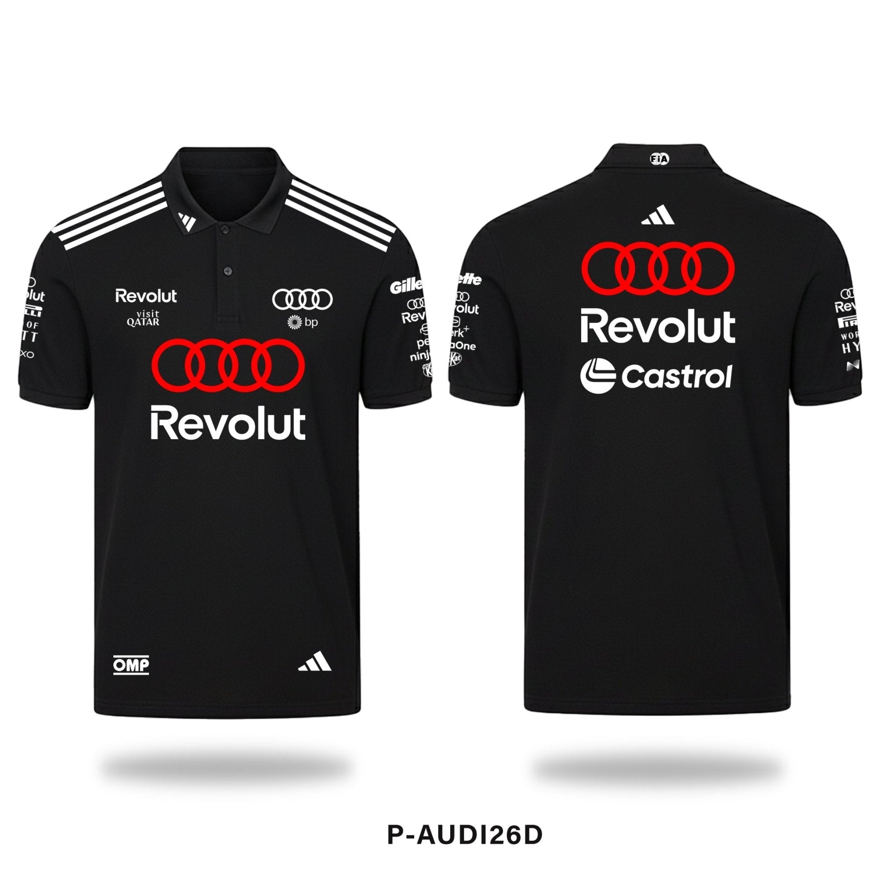 New - Audi F1 2026 - Polo Shirt - Shift & Drift