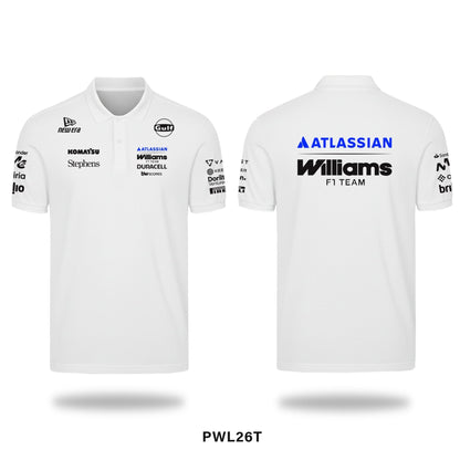 New - Williams F1 Racing 2026 Polo Shirt - Shift & Drift