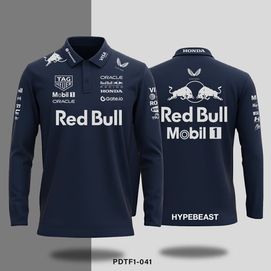 Red Bull F1 2025 - Long - sleeve polo - Shift & Drift